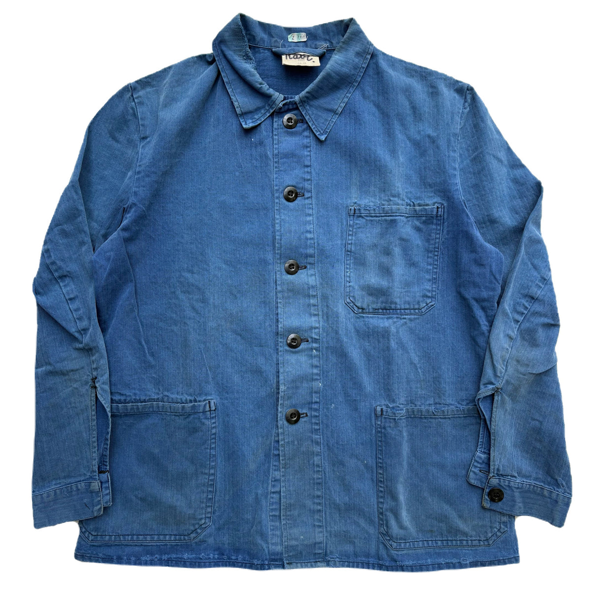 【レア物80sドイツ製】WILHELM NEUBERT ワークジャケット 80s Vintage German Military HBT work Jacket / size 48 – Vinson House