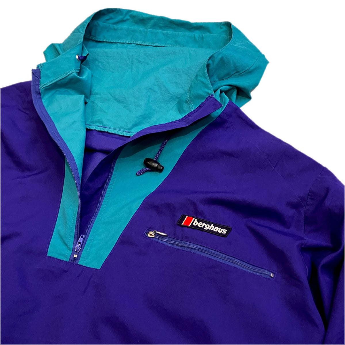 berghaus wind shirt ヴィンテージ　古着　Lサイズ　送料込み 80-90s old Berghaus 