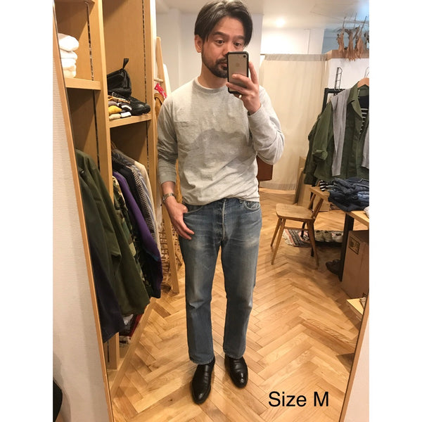 Hanes L/S Crew Neck T-Shirt with Pocket