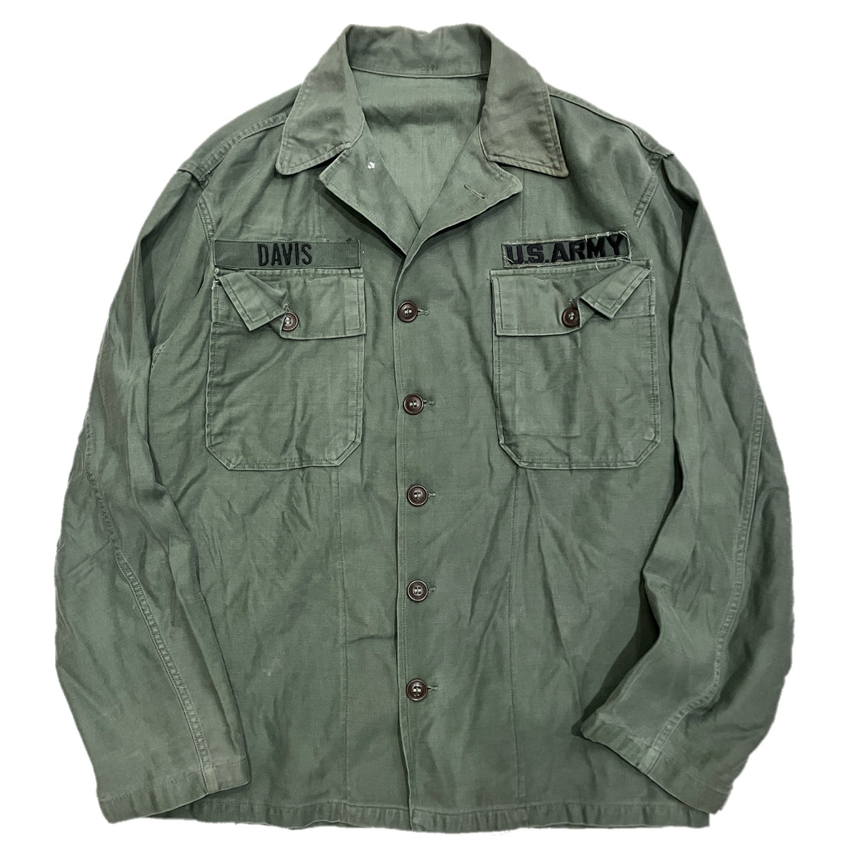 50's Vintage US Army Utility Shirt OG-107 1st Model – Vinson House