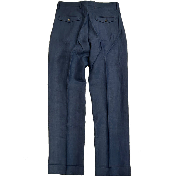 Berwich "Ardbeg" Linen Trousers Made in Italy