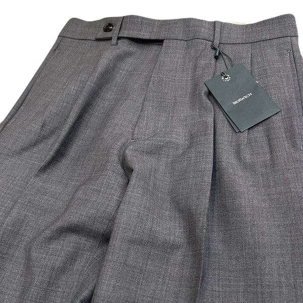 Berwich "Ardbeg" Wool Stretch Trousers Made in Italy