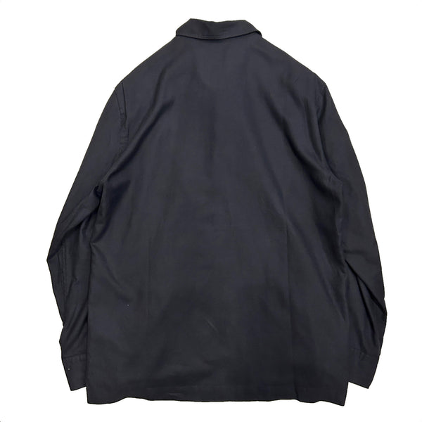 Salvatore Piccolo "Shirt Jacket" made in Italy <Black Cotton light Flannel>