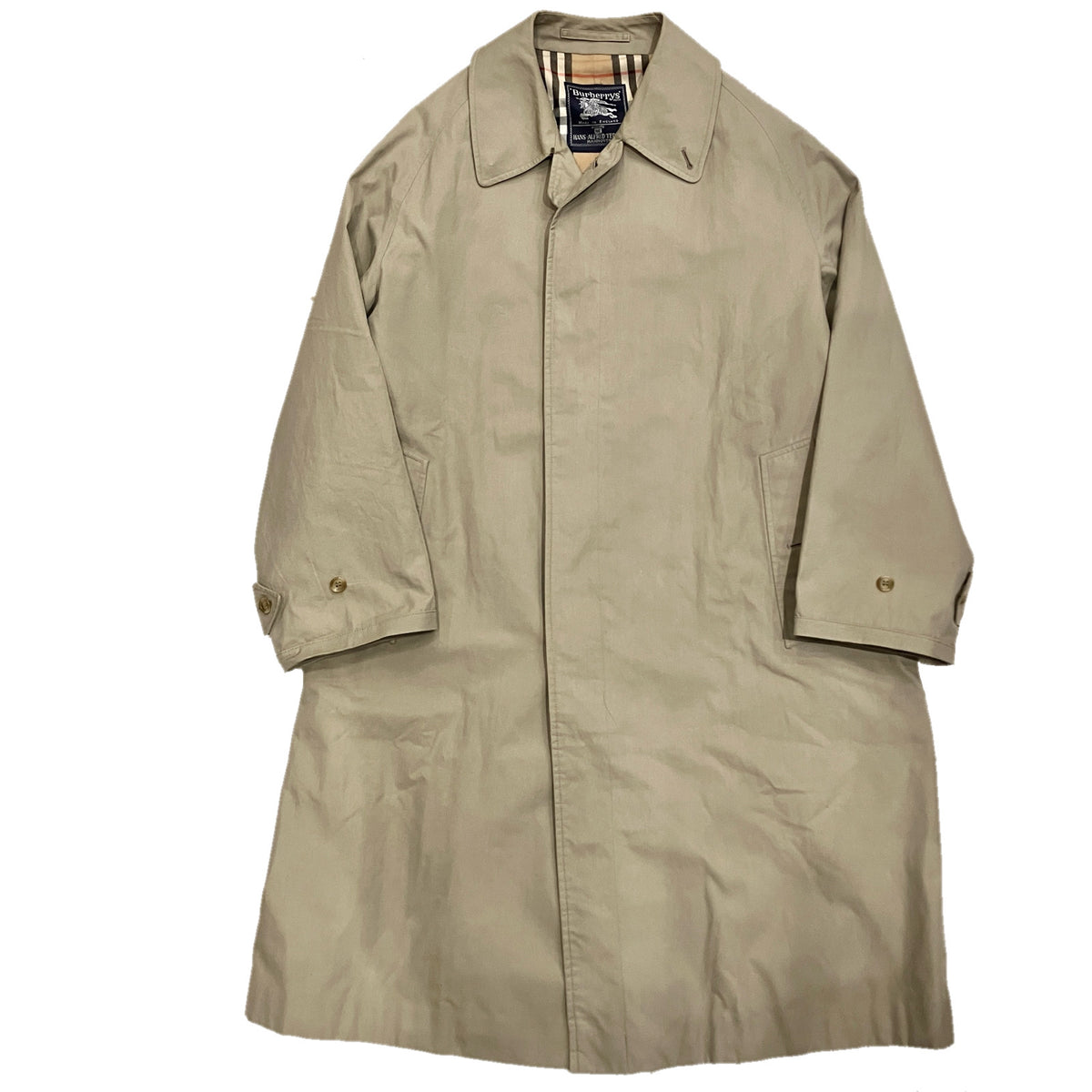 ジャケット・アウター BURBERRY Cape Balmacaan 80-90s Vintage Burberry x Hans-Alfred Terner Balmacaan Coat