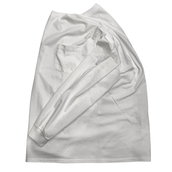 Hanes L/S Crew Neck T-Shirt with Pocket