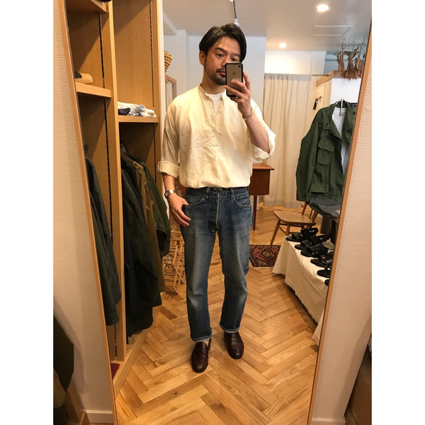 40's Vintage Rocola "CC41" Pullover Silk Shirts