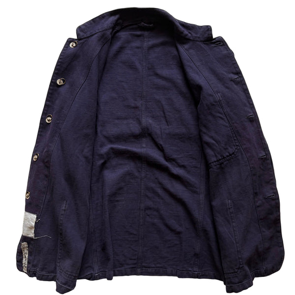 40-50's Vintage LFB(London Fire Brigade) Blue Drill Jacket / 2