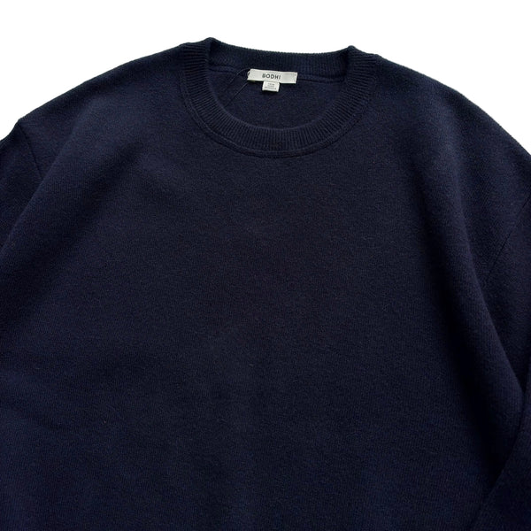 Bodhi "Heavyweight"  Cashmere Knitting Sweat Crew