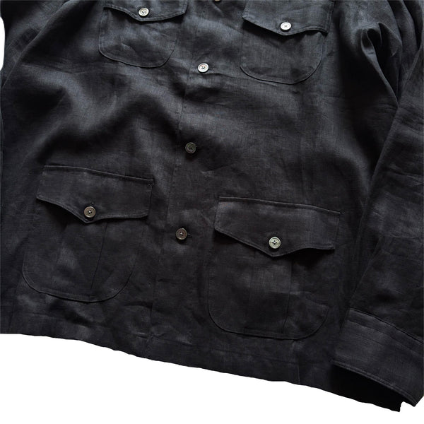 Salvatore Piccolo "Linen Safari Jacket" made in ITALY