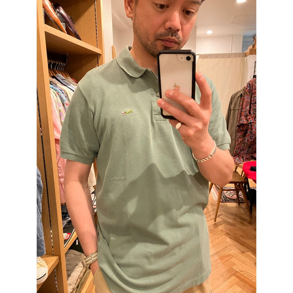 80's Vintage Lacoste "Moss Green" Polo Shirt Made in France