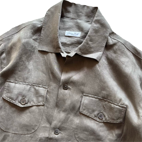 Salvatore Piccolo "Linen Safari Jacket" made in ITALY
