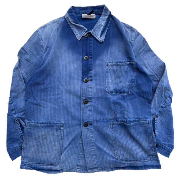 80s Vintage German Military HBT work Jacket / size 50 – Vinson House
