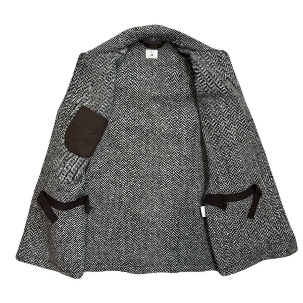 L.E.J "Herringbone Wool" Winter Plage Coat