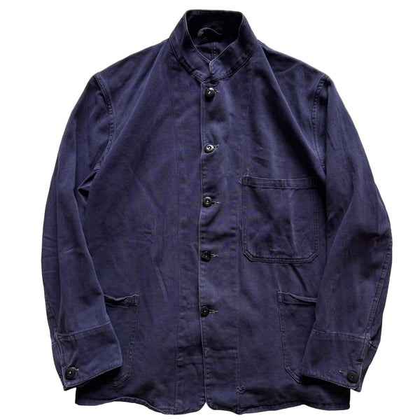 40-50's Vintage LFB(London Fire Brigade) Blue Drill Jacket / 3