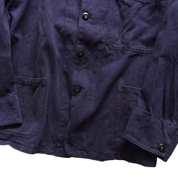 40-50's Vintage LFB(London Fire Brigade) Blue Drill Jacket / 2