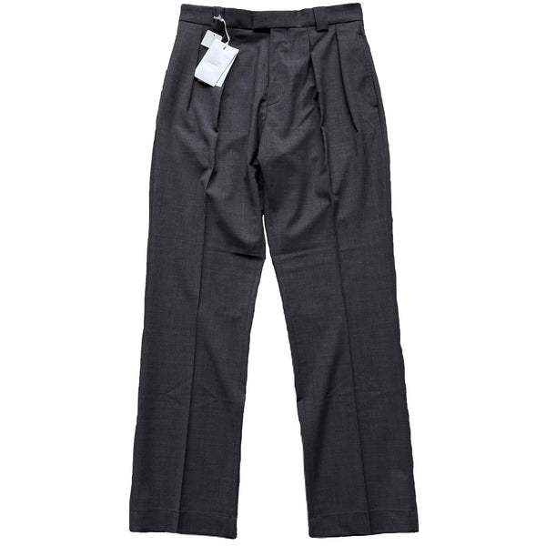 Berwich "Lucano" 2 pleated front Technical Wool Trousers Made in Italy