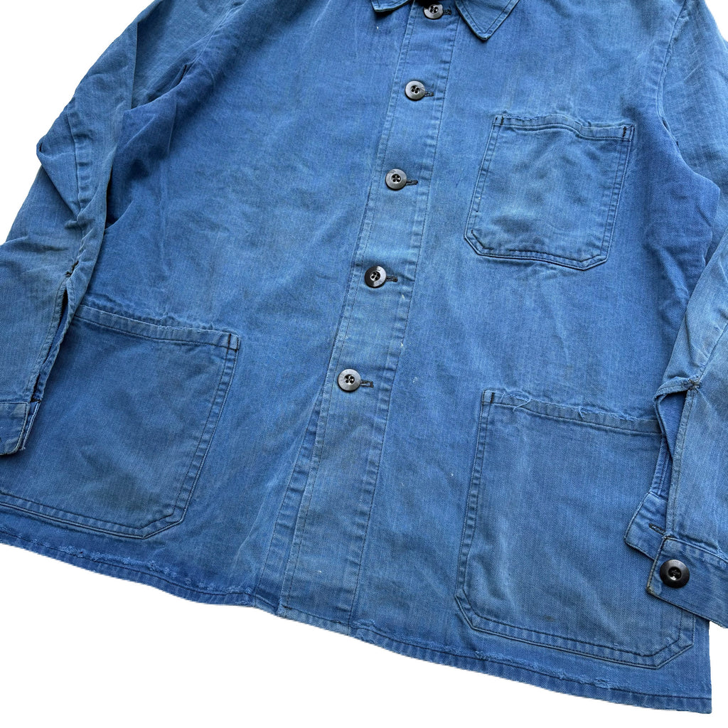 80s Vintage German Military HBT work Jacket / size 48 – Vinson House