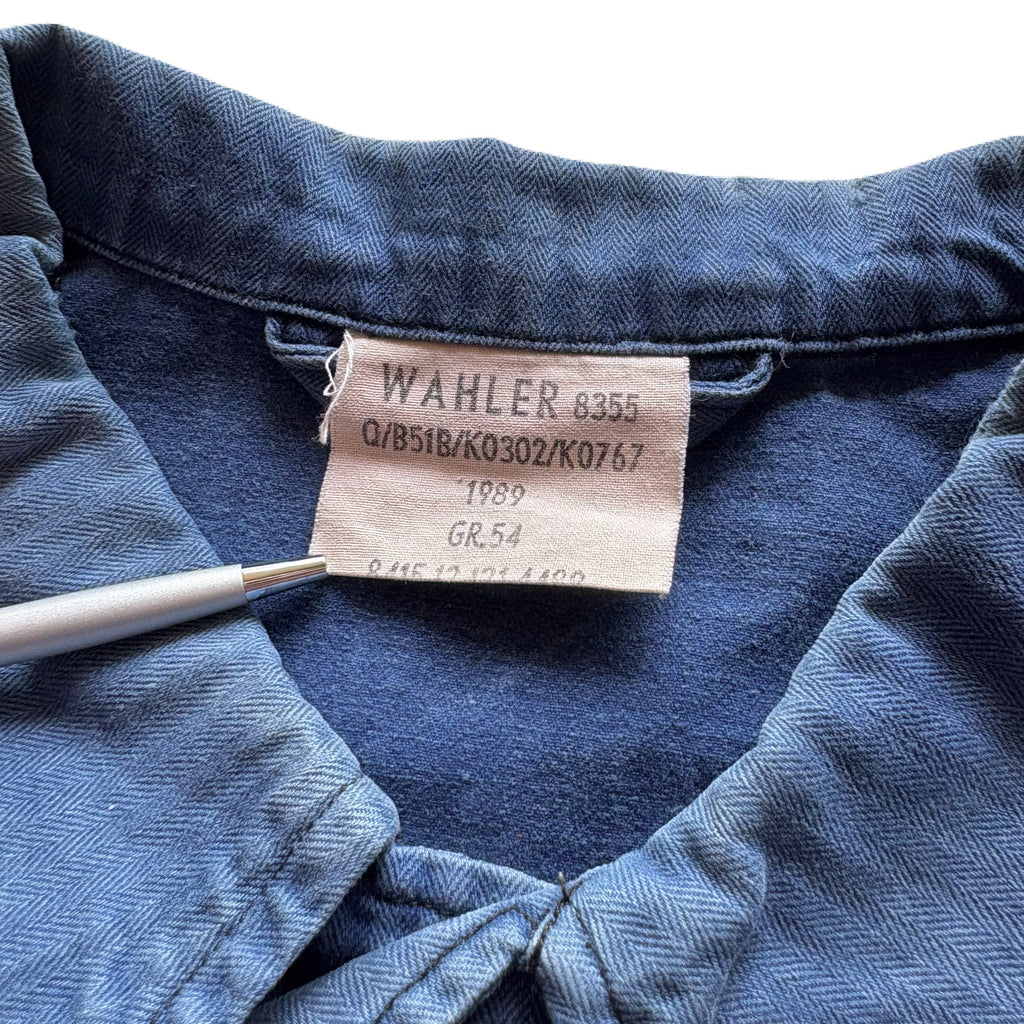 80s Vintage German Military HBT work Jacket / size 54 – Vinson House