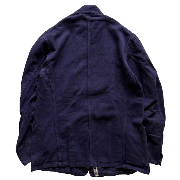 40-50's Vintage LFB(London Fire Brigade) Blue Drill Jacket / 2