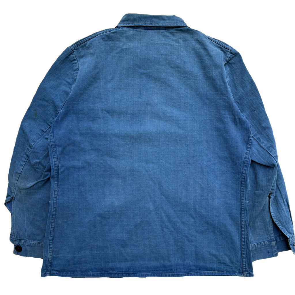 80s Vintage German Military HBT work Jacket / size 48 – Vinson House