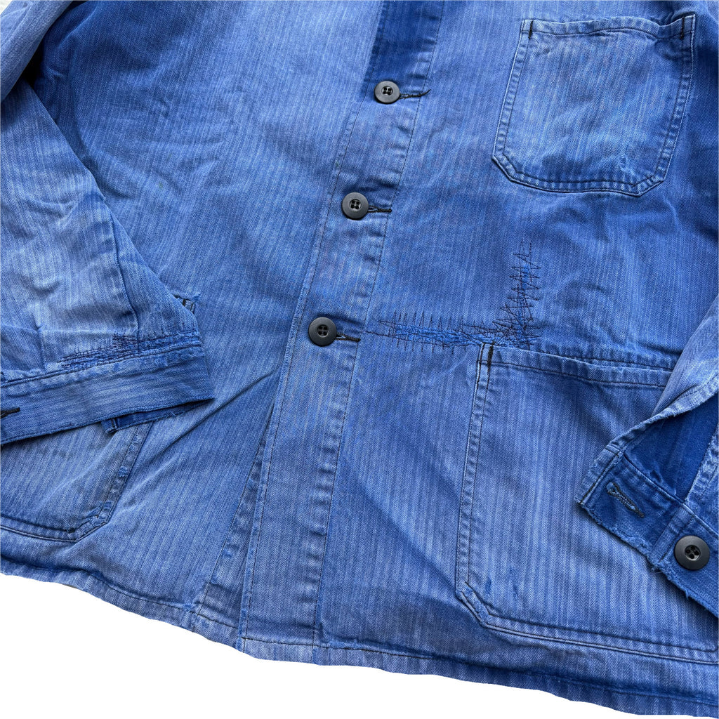 80s Vintage German Military HBT work Jacket / size 50 – Vinson House