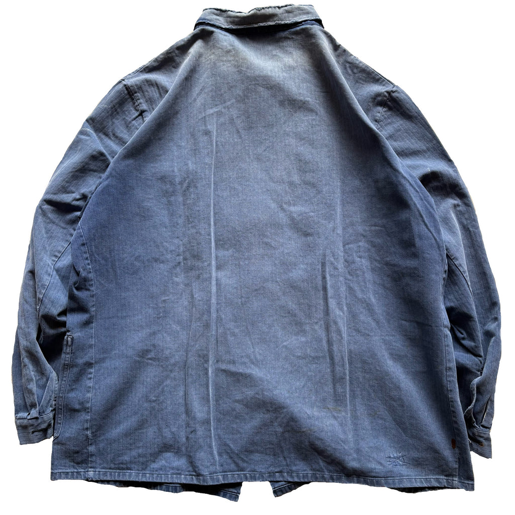 80s Vintage German Military HBT work Jacket / size 58 – Vinson House