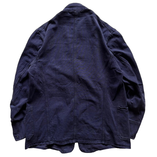 40-50's Vintage LFB(London Fire Brigade) Blue Drill Jacket / 3