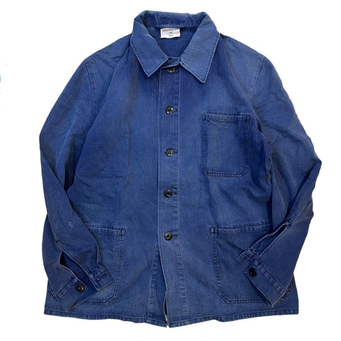 80s Vintage German Military HBT work Jacket / size 50