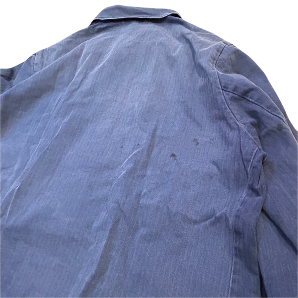 80s Vintage German Military HBT work Jacket / size 50