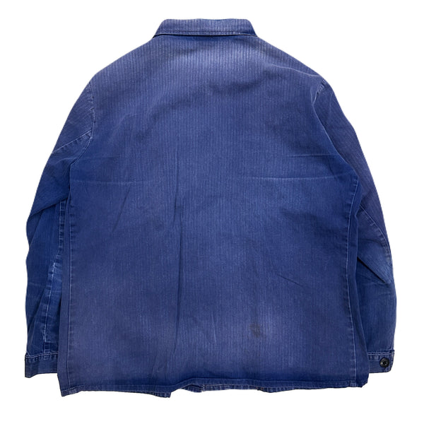 80s Vintage German Military HBT work Jacket / size 56