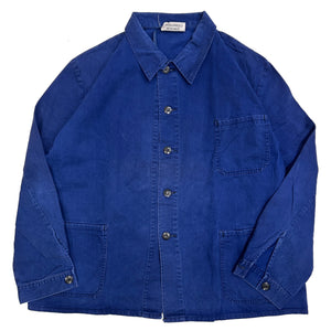 80s Vintage German Military HBT work Jacket / size 58