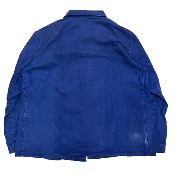 80s Vintage German Military HBT work Jacket / size 58