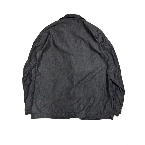 Salvatore Piccolo "Shirt Jacket / Black Chambray" made in Italy