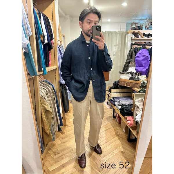 Salvatore Piccolo "Linen Shirt Jacket" made in ITALY