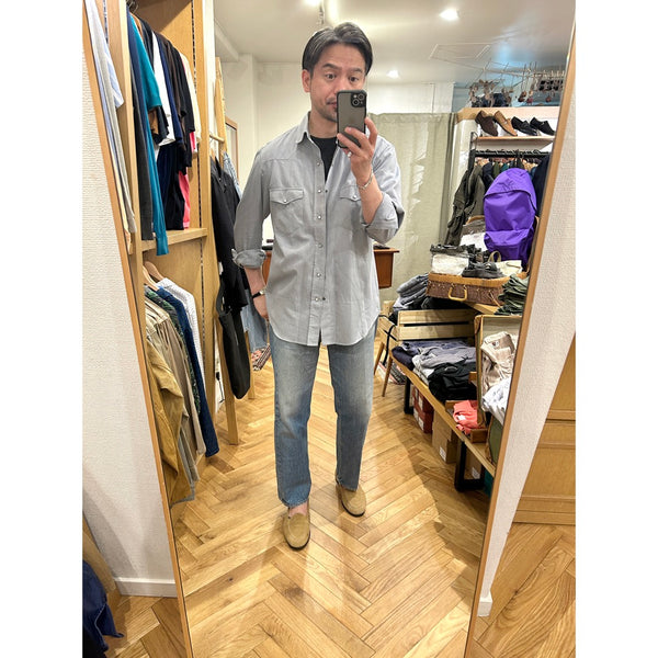 Salvatore Piccolo "Chambray Western Shirt" Made in Italy