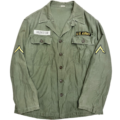 50's Vintage US Army Utility Shirt OG-107 1st Model