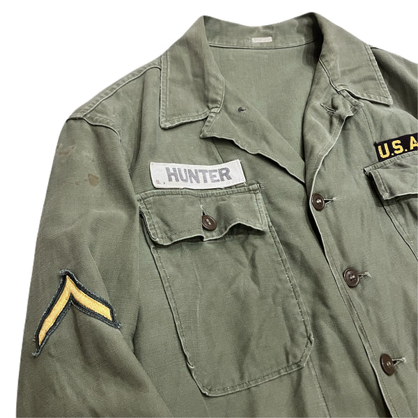 50's Vintage US Army Utility Shirt OG-107 1st Model