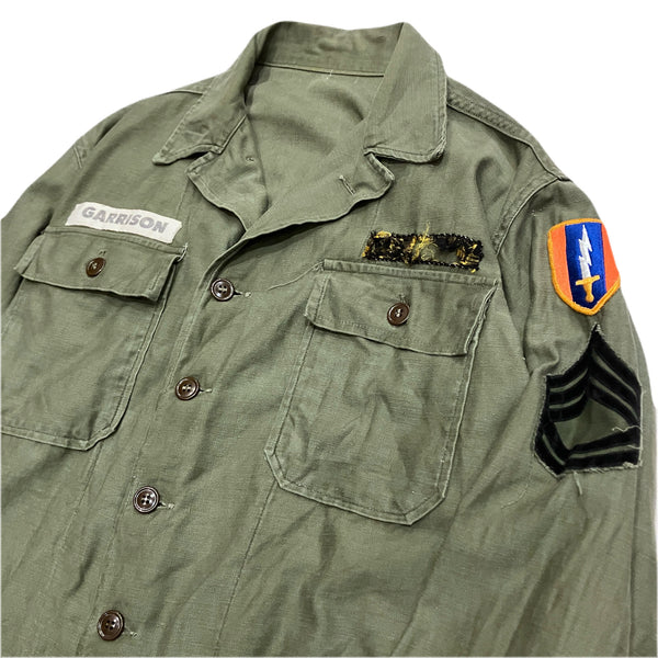 50's Vintage US Army Utility Shirt OG-107 1st Model