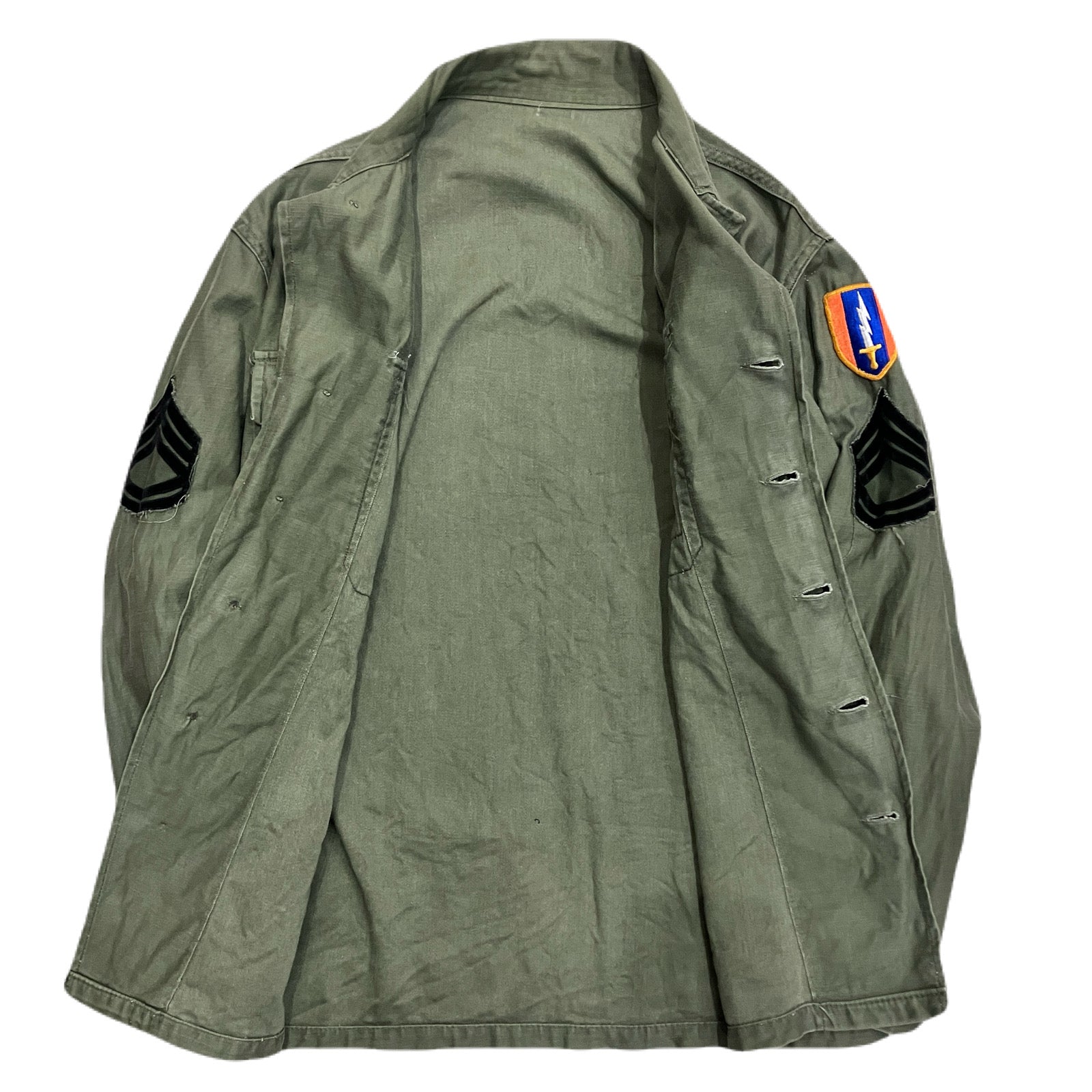US ARMY ＯＧ107 ユーティリティシャツ　50s 50's Vintage US Army Utility Shirt OG-107 1st Model – Vinson