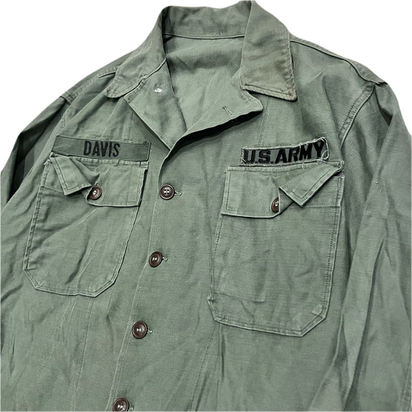 50's Vintage US Army Utility Shirt OG-107 1st Model