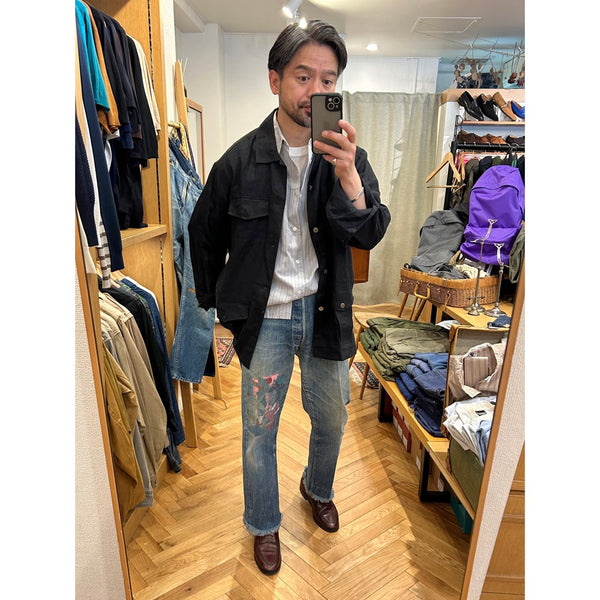 Salvatore Piccolo "Linen Safari Jacket" made in ITALY