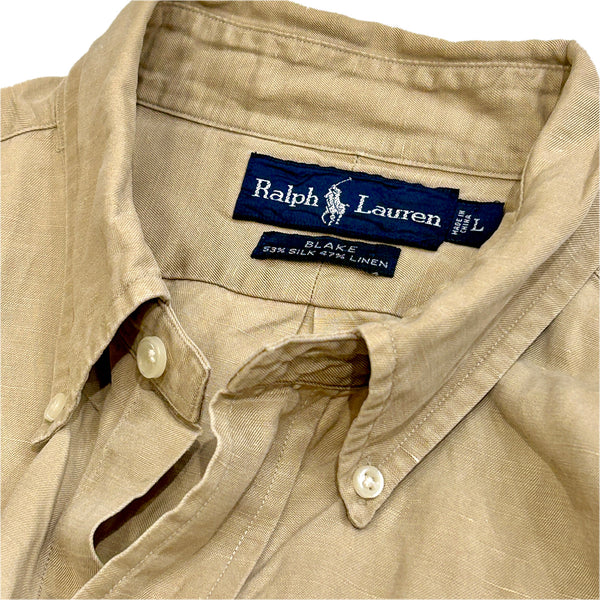 Ralph Lauren "Blake" SILK x LINEN Shirt