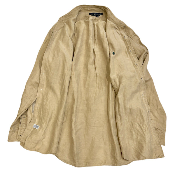 Ralph Lauren "Blake" SILK x LINEN Shirt