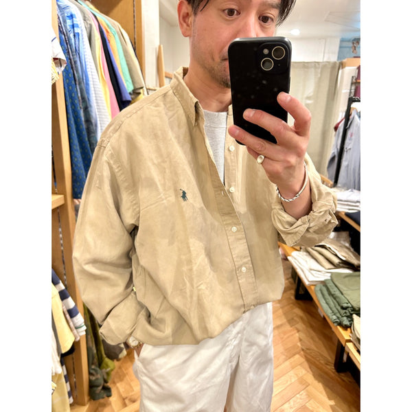 Ralph Lauren "Blake" SILK x LINEN Shirt