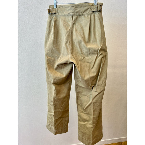 50s Vintage British Army 1949 Pattern Khaki Drill Trousers