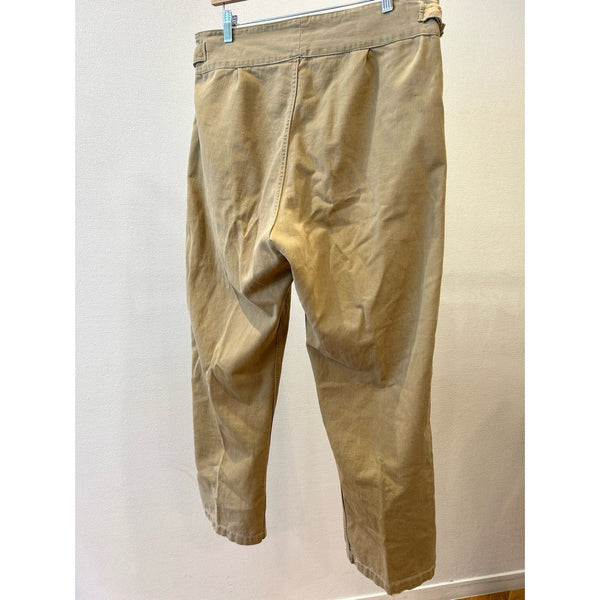 60s Vintage British Army "Airmen" Khaki Drill Trousers