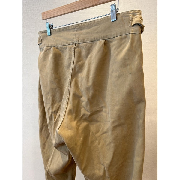 60s Vintage British Army "Airmen" Khaki Drill Trousers