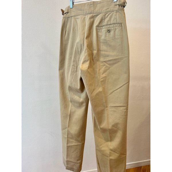 60s Vinatge British Army "Bespoke" Khaki Drill Trousers
