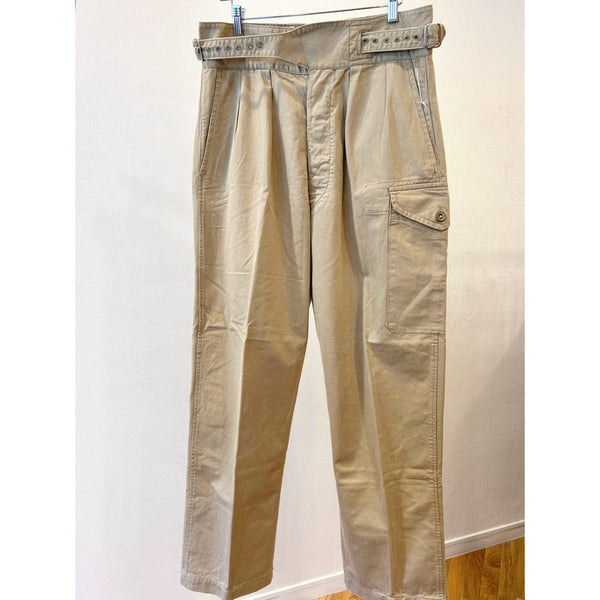50s Vintage British Army 1950 Pattern Khaki Drill Trousers