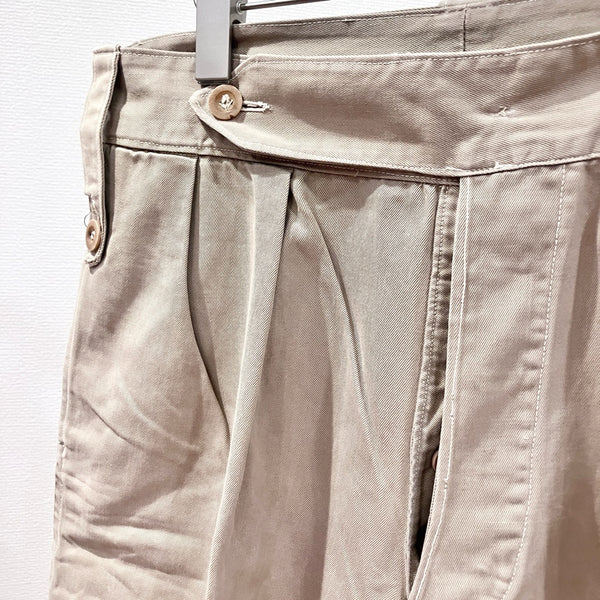 40-50s Vintage British Army Khaki Drill Shorts